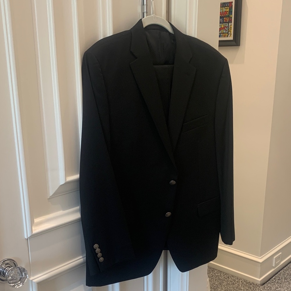 Michael MK Classic Black Men's Blazer - Versatile Formal Jacket and Slacks